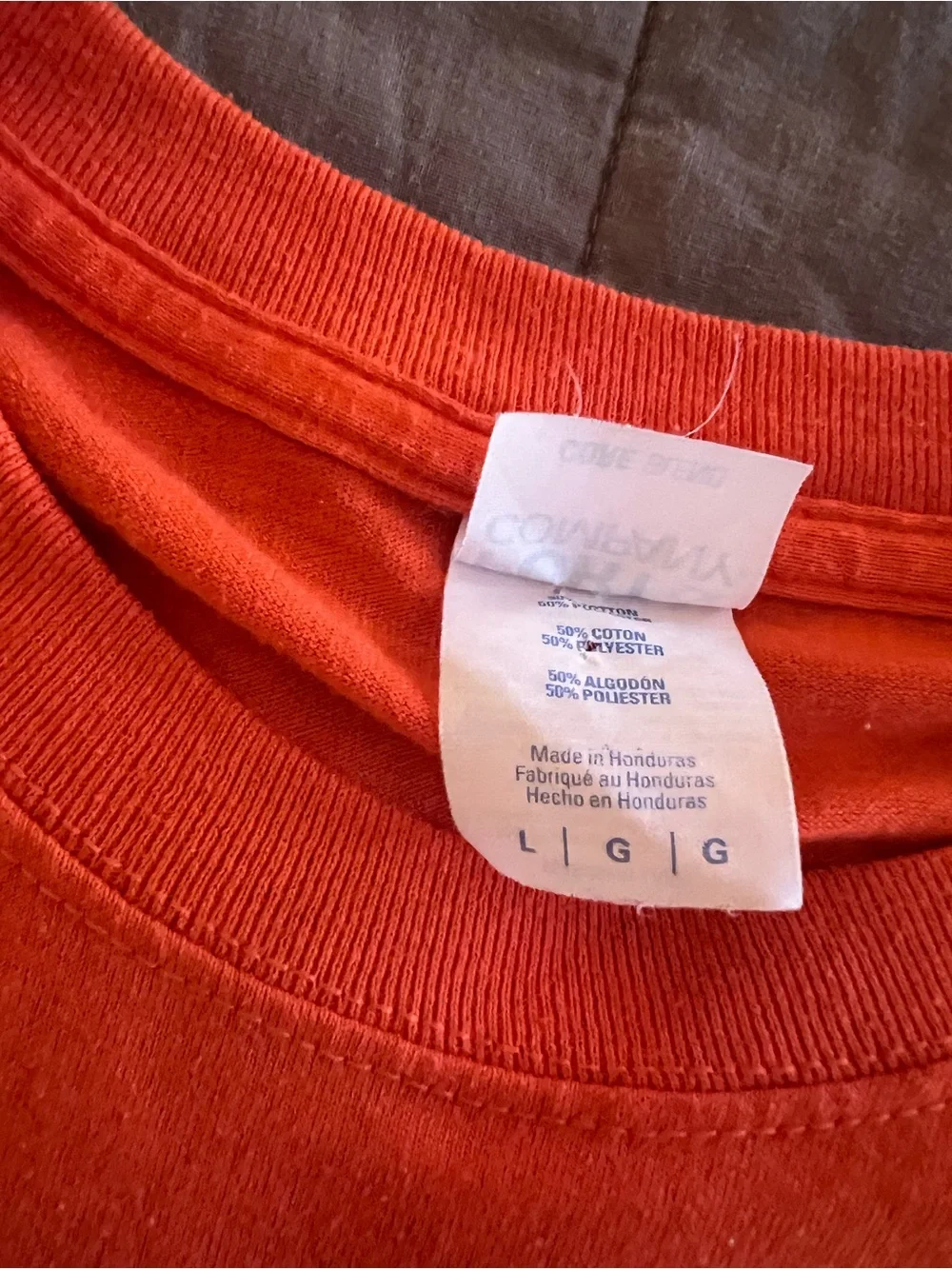 Port and Company Orange Oklahoma State Graphic Tee